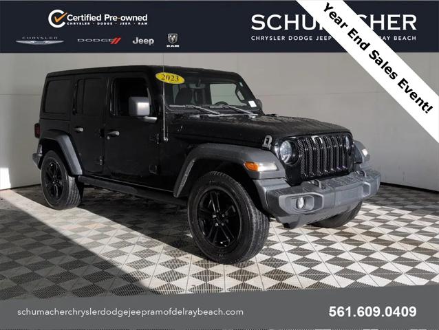 2023 Jeep Wrangler 4-Door Sport Altitude 4x4 2023 Jeep Wrangler 4-Door Sport Altitude 4x4
