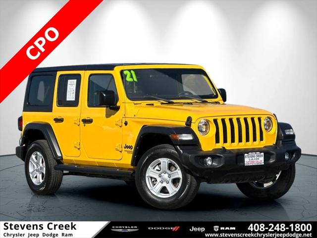 2021 Jeep Wrangler Unlimited Sport S 4x4 2021 Jeep Wrangler Unlimited Sport S 4x4