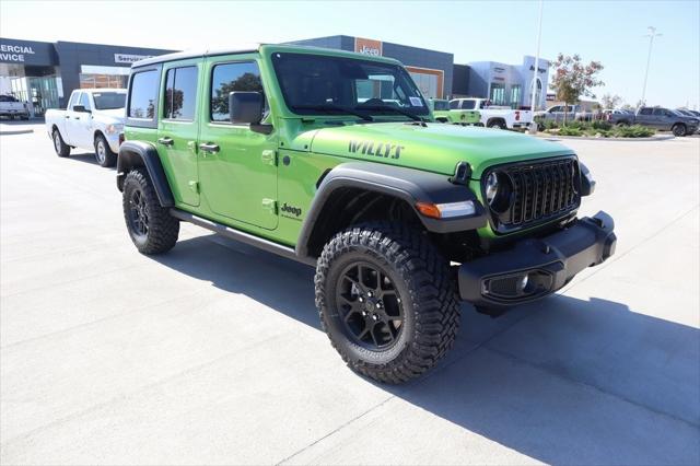 2026 Jeep Wrangler WRANGLER 4-DOOR WILLYS 2026 Jeep Wrangler WRANGLER 4-DOOR WILLYS