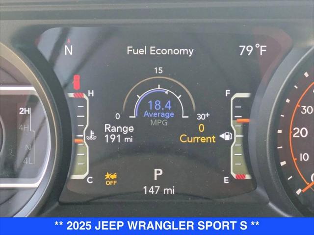 2025 Jeep Wrangler 2-Door Sport S 4x4