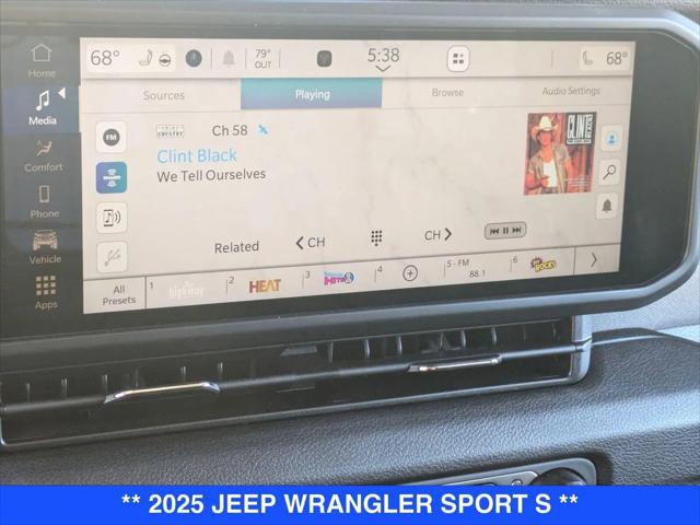 2025 Jeep Wrangler 2-Door Sport S 4x4