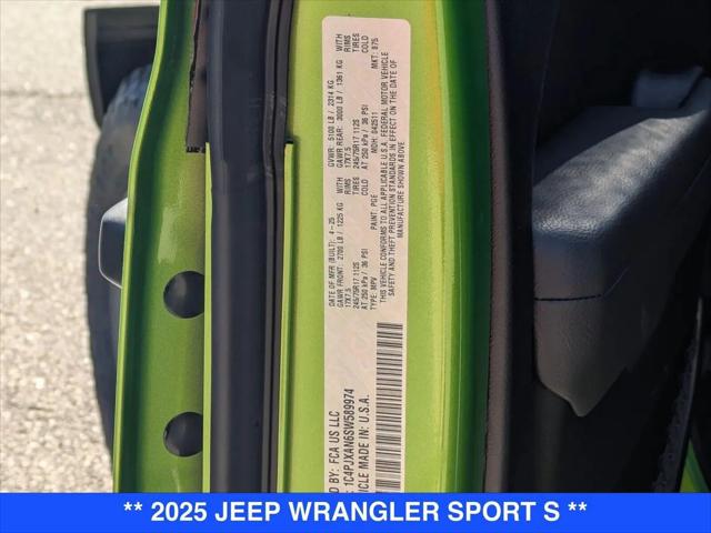 2025 Jeep Wrangler 2-Door Sport S 4x4