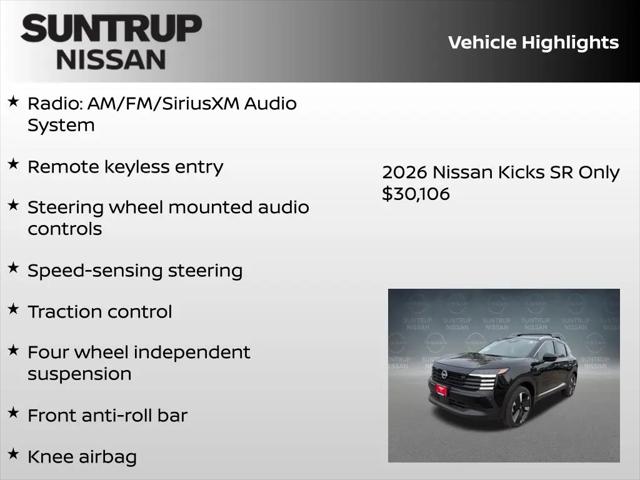 2026 Nissan Kicks SR