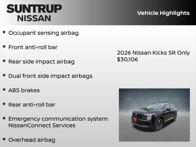2026 Nissan Kicks SR