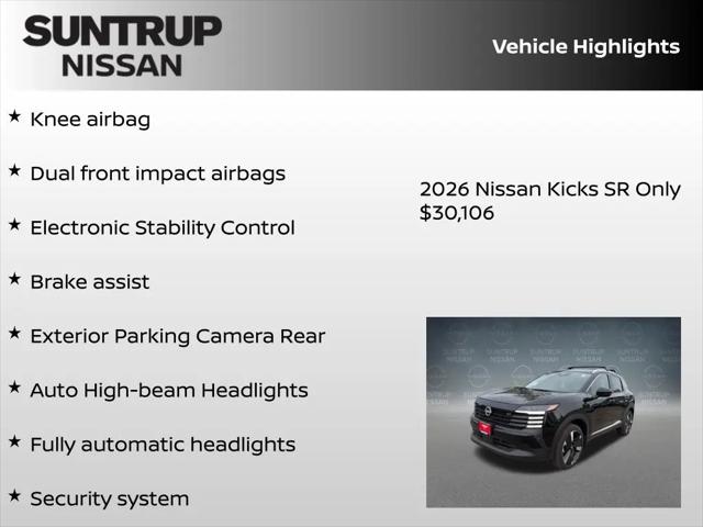 2026 Nissan Kicks SR