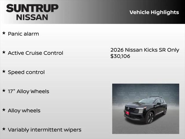 2026 Nissan Kicks SR