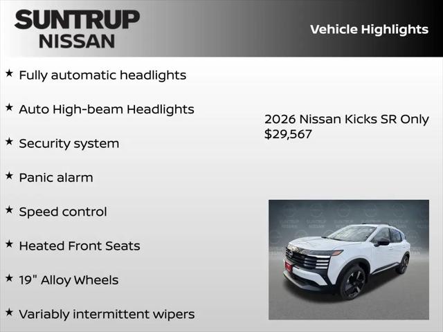 2026 Nissan Kicks SR