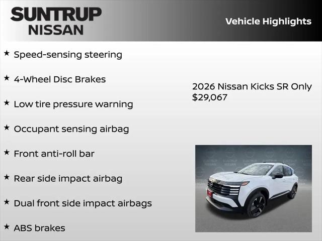 2026 Nissan Kicks SR