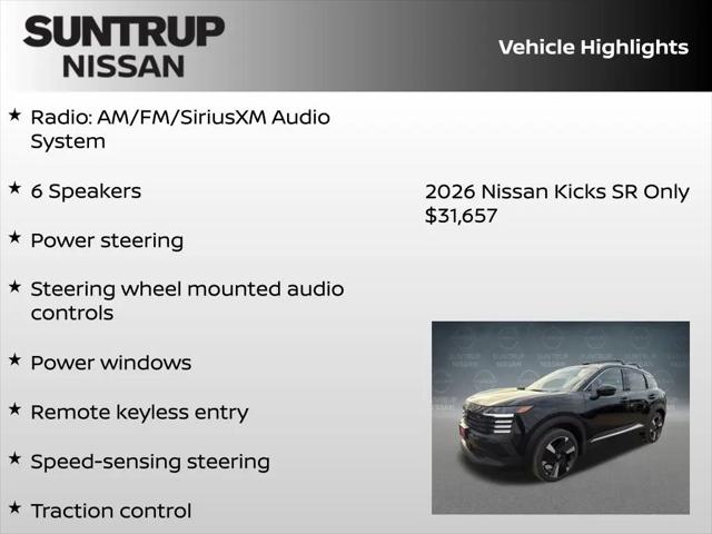 2026 Nissan Kicks SR
