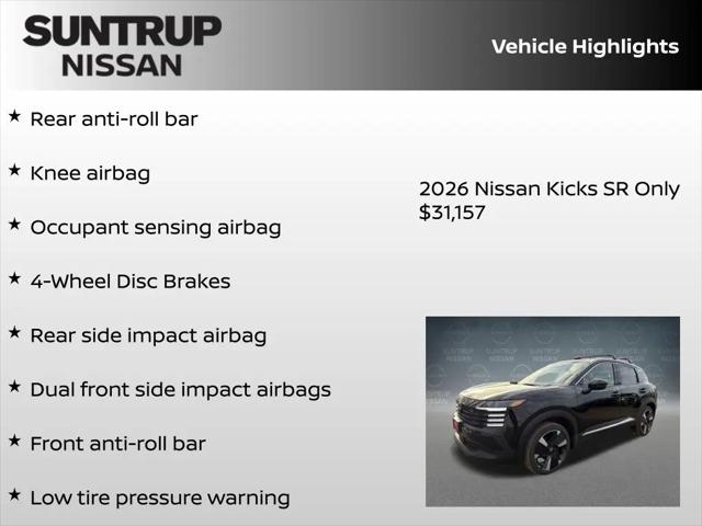 2026 Nissan Kicks SR