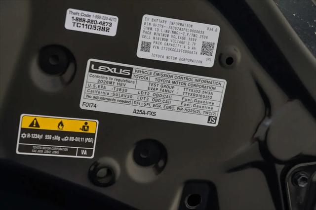 2026 Lexus NX 350h Premium