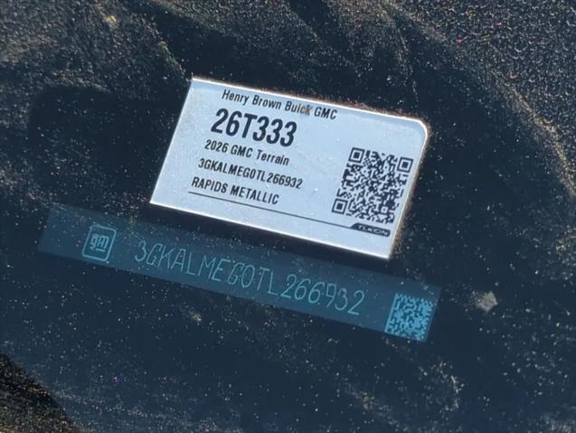 2026 GMC Terrain FWD Elevation
