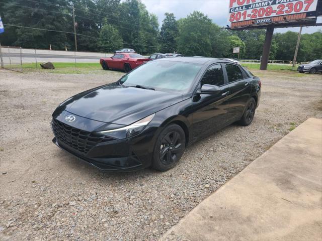 2023 Hyundai Elantra Hybrid Blue