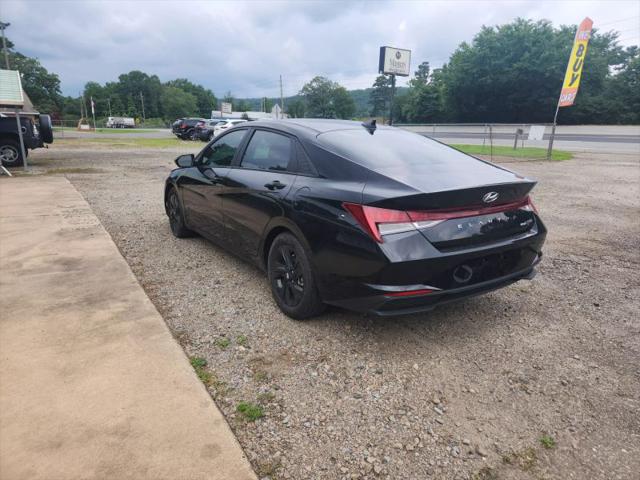 2023 Hyundai Elantra Hybrid Blue