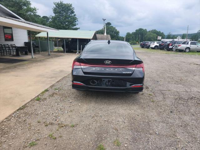 2023 Hyundai Elantra Hybrid Blue