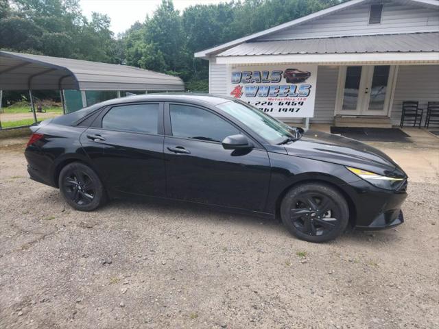 2023 Hyundai Elantra Hybrid Blue