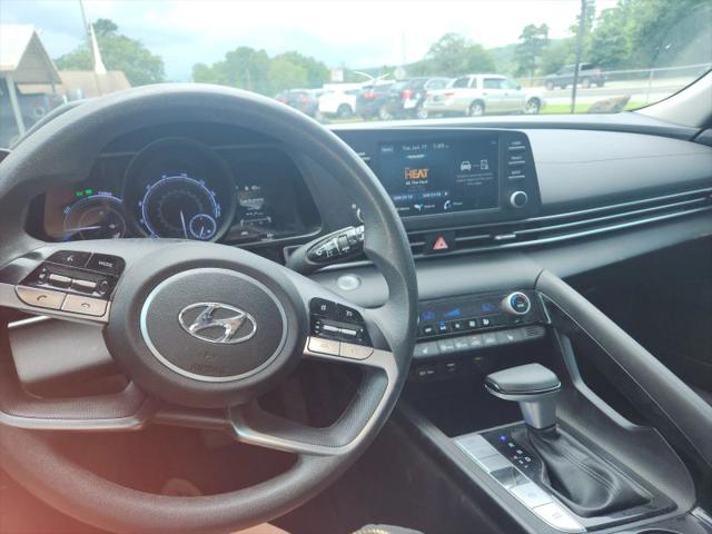 2023 Hyundai Elantra Hybrid Blue