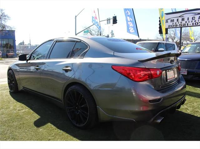2016 INFINITI Q50 3.0t Red Sport 400