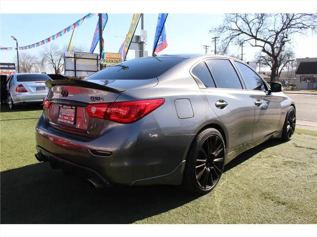2016 INFINITI Q50 3.0t Red Sport 400