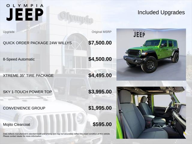 2025 Jeep Wrangler 4-Door Willys 4x4