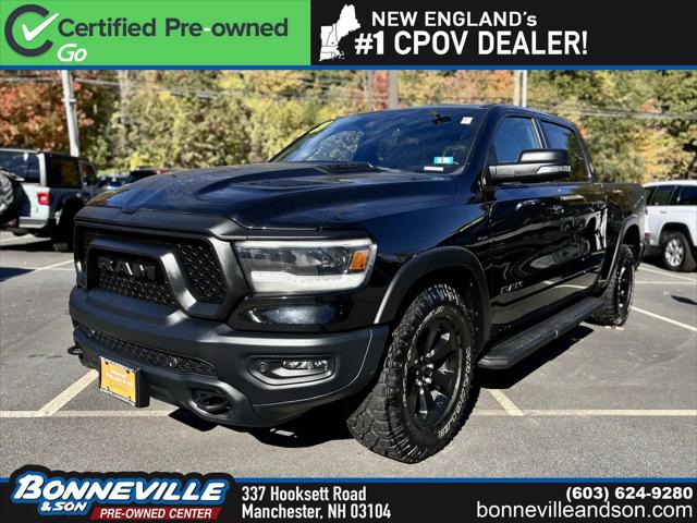 2021 Ram 1500 Rebel Crew Cab 4x4 57 Box for sale in Manchester, NH