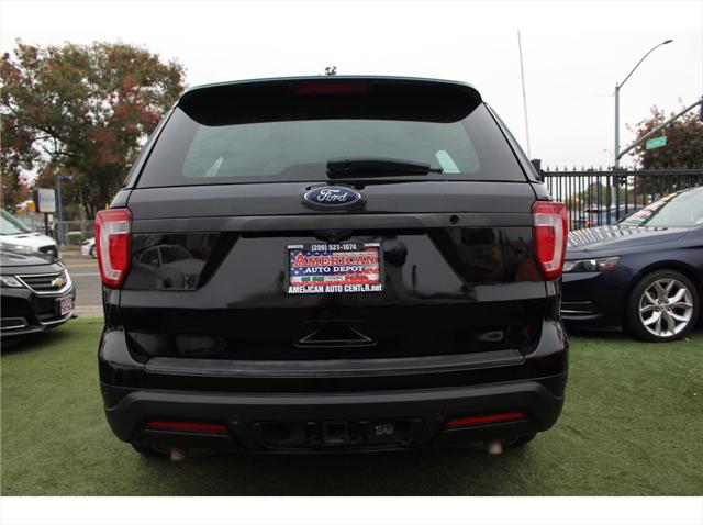 2018 Ford Police Interceptor Utility Sport Utility 4D