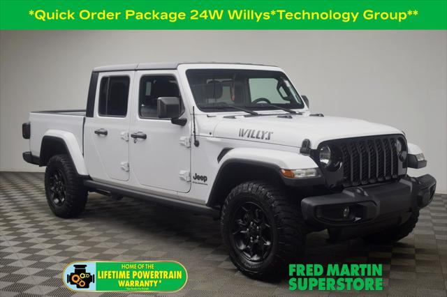 2023 Jeep Gladiator Willys 4x4 2023 Jeep Gladiator Willys 4x4
