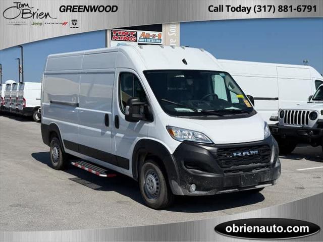 2025 RAM ProMaster 2500 Cargo Van Tradesman High Roof 159 WB w/Pass Seat 2025 RAM ProMaster 2500 Cargo Van Tradesman High Roof 159 WB w/Pass Seat