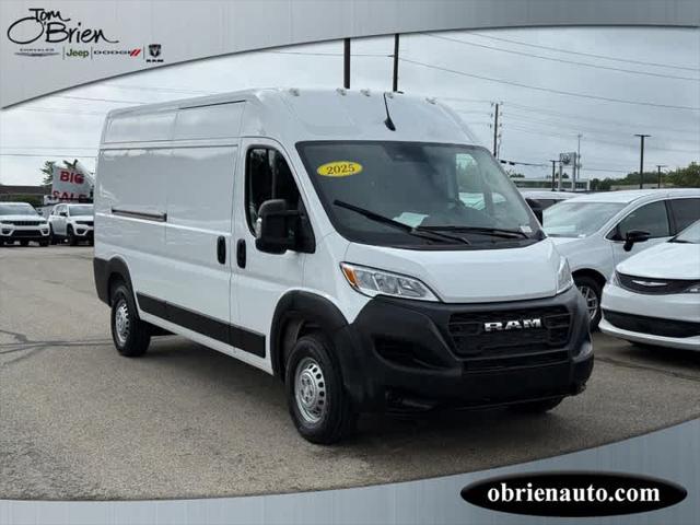 2025 RAM ProMaster 2500 Cargo Van Tradesman High Roof 159 WB w/Pass Seat 2025 RAM ProMaster 2500 Cargo Van Tradesman High Roof 159 WB w/Pass Seat