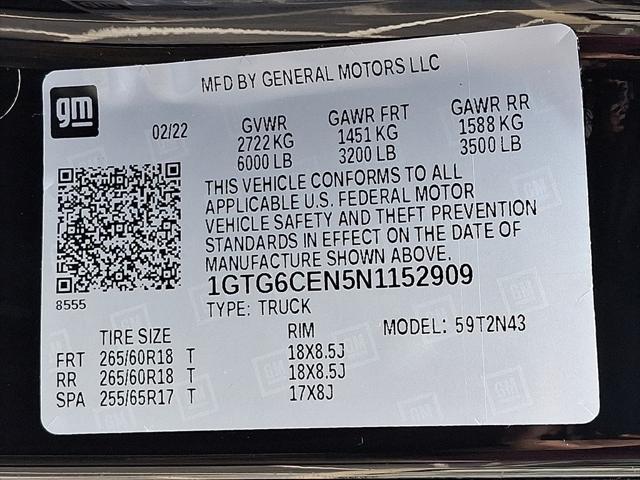 2022 GMC Canyon Elevation