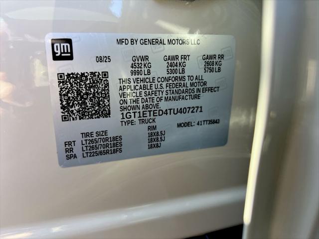 2026 GMC Sierra Extended Range Elevation