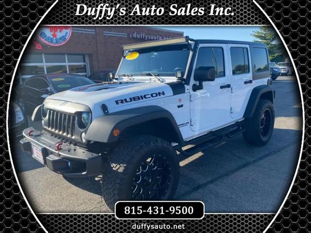 2017 Jeep Wrangler Unlimited Rubicon Hard Rock 4x4 for sale in Peru, IL