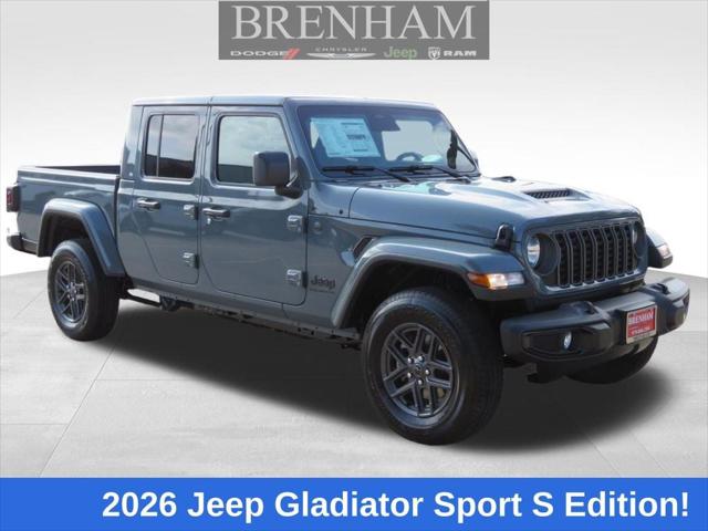 2026 Jeep Gladiator GLADIATOR SPORT S 4X4 2026 Jeep Gladiator GLADIATOR SPORT S 4X4