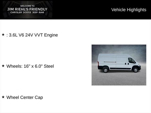2026 RAM Ram ProMaster RAM PROMASTER 2500 TRADESMAN CARGO VAN HIGH ROOF 159 WB 2026 RAM Ram ProMaster RAM PROMASTER 2500 TRADESMAN CARGO VAN HIGH ROOF 159 WB