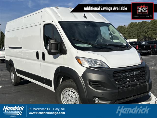 2026 RAM Ram ProMaster RAM PROMASTER 2500 TRADESMAN CARGO VAN HIGH ROOF 159 WB 2026 RAM Ram ProMaster RAM PROMASTER 2500 TRADESMAN CARGO VAN HIGH ROOF 159 WB