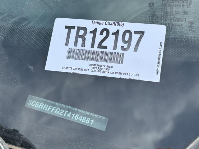 2026 Ram 1500 Big Horn Crew Cab 4x4 5'7" Box