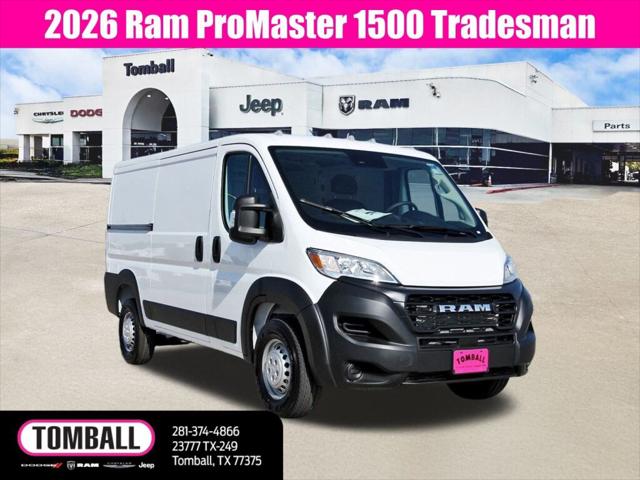 2026 RAM Ram ProMaster RAM PROMASTER 1500 TRADESMAN CARGO VAN LOW ROOF 136 WB 2026 RAM Ram ProMaster RAM PROMASTER 1500 TRADESMAN CARGO VAN LOW ROOF 136 WB