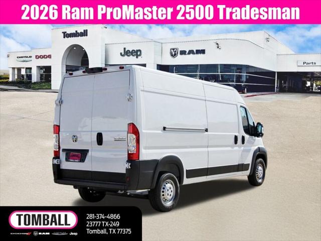 2026 RAM Ram ProMaster RAM PROMASTER 2500 TRADESMAN CARGO VAN HIGH ROOF 159 WB