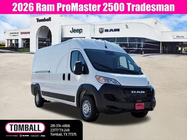 2026 RAM Ram ProMaster RAM PROMASTER 2500 TRADESMAN CARGO VAN HIGH ROOF 159 WB