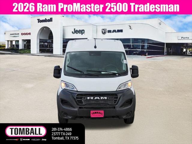 2026 RAM Ram ProMaster RAM PROMASTER 2500 TRADESMAN CARGO VAN HIGH ROOF 159 WB 2026 RAM Ram ProMaster RAM PROMASTER 2500 TRADESMAN CARGO VAN HIGH ROOF 159 WB