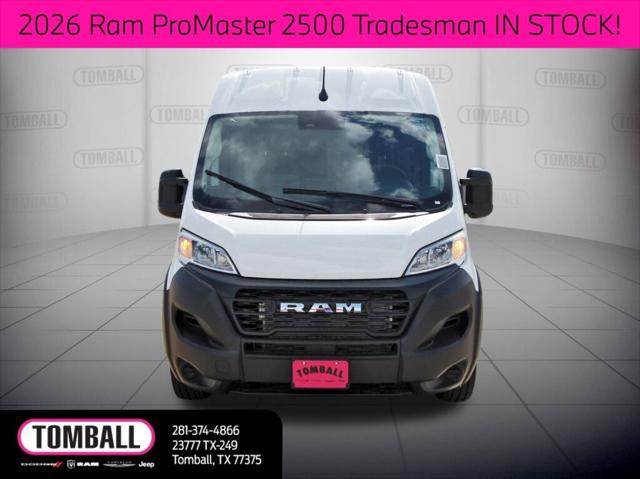 2026 RAM Ram ProMaster RAM PROMASTER 2500 TRADESMAN CARGO VAN HIGH ROOF 159 WB 2026 RAM Ram ProMaster RAM PROMASTER 2500 TRADESMAN CARGO VAN HIGH ROOF 159 WB