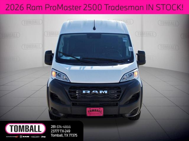 2026 RAM Ram ProMaster RAM PROMASTER 2500 TRADESMAN CARGO VAN HIGH ROOF 159 WB
