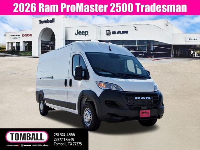 2026 RAM Ram ProMaster RAM PROMASTER 2500 TRADESMAN CARGO VAN HIGH ROOF 159 WB 2026 RAM Ram ProMaster RAM PROMASTER 2500 TRADESMAN CARGO VAN HIGH ROOF 159 WB