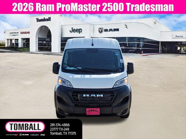 2026 RAM Ram ProMaster RAM PROMASTER 2500 TRADESMAN CARGO VAN HIGH ROOF 159 WB 2026 RAM Ram ProMaster RAM PROMASTER 2500 TRADESMAN CARGO VAN HIGH ROOF 159 WB
