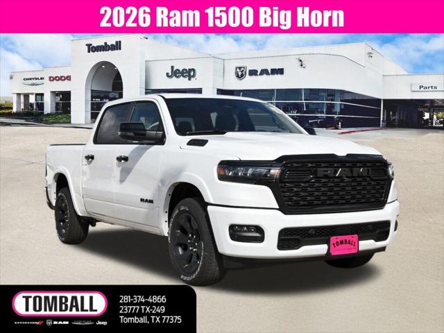 2026 RAM Ram 1500 RAM 1500 BIG HORN CREW CAB 4X2 57 BOX 2026 RAM Ram 1500 RAM 1500 BIG HORN CREW CAB 4X2 57 BOX