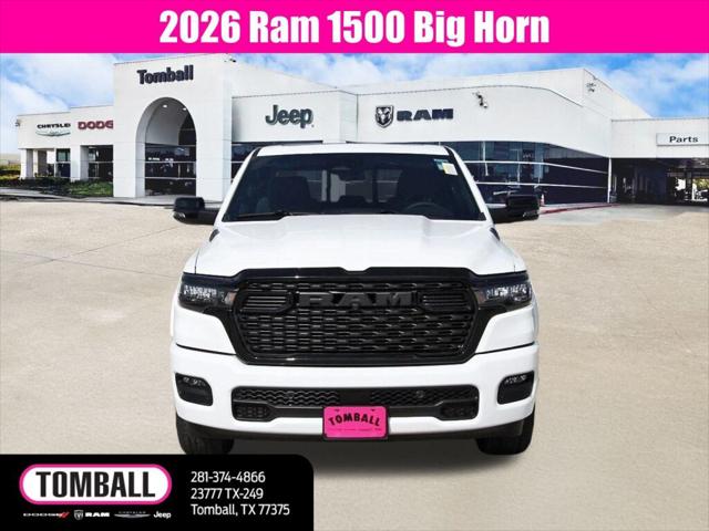 2026 RAM Ram 1500 RAM 1500 BIG HORN CREW CAB 4X2 57 BOX 2026 RAM Ram 1500 RAM 1500 BIG HORN CREW CAB 4X2 57 BOX