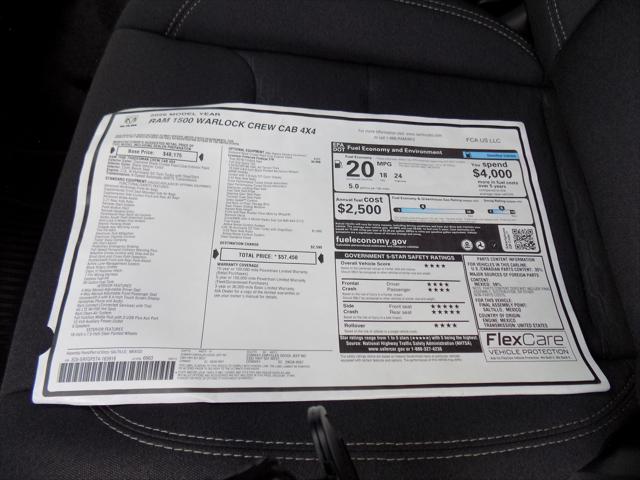 2026 Ram 1500 Warlock Crew Cab 4x4 5'7" Box