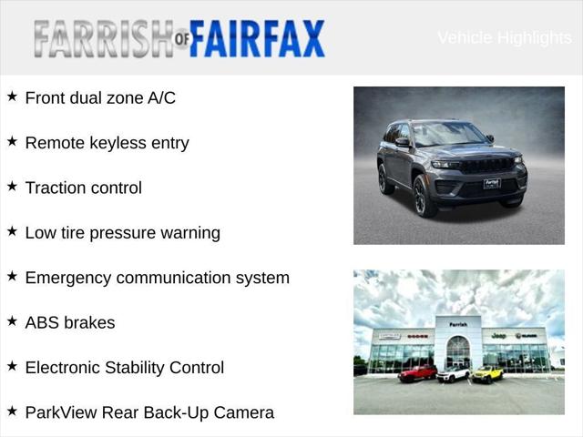 2025 Jeep Grand Cherokee GRAND CHEROKEE ALTITUDE X 4X4