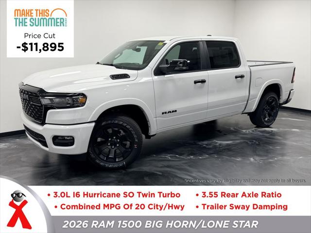 2026 RAM 1500 RAM 1500 BIG HORN CREW CAB 4X4 57 BOX