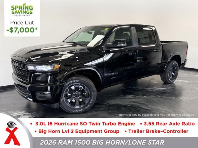2026 RAM Ram 1500 RAM 1500 BIG HORN CREW CAB 4X4 57 BOX